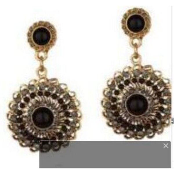 Bohemian Ethnic Style Stud Earrings Sunflower - Image 3
