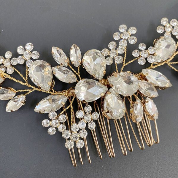 Light Luxury Fashion Hair Accessories Hair Comb Rhinestones - Image 4
