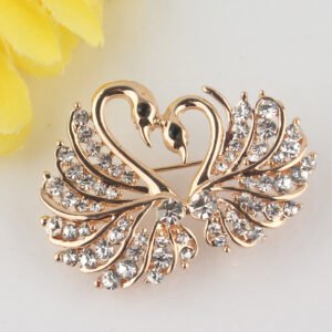 swan brooch