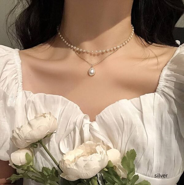 Short collarbone Necklace - Image 2