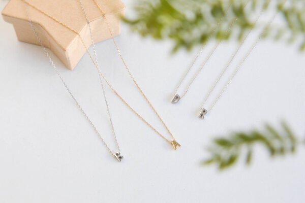 Simple Letter Chain 26 Letter Necklace - Image 5