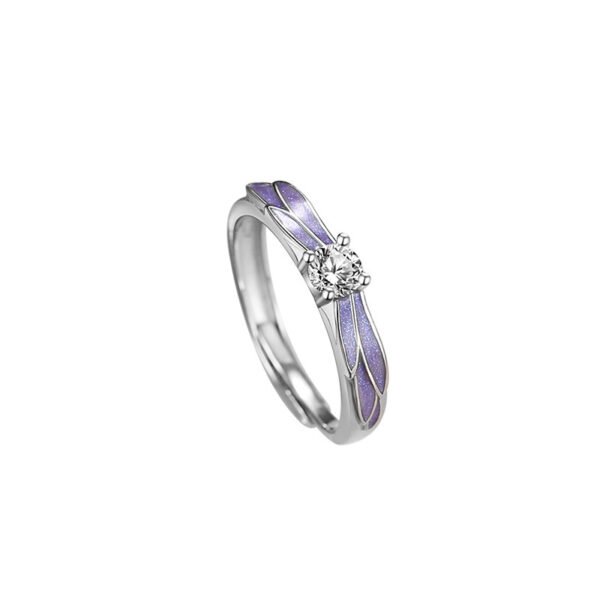 Original Angel Wing Couple Ring - Image 3
