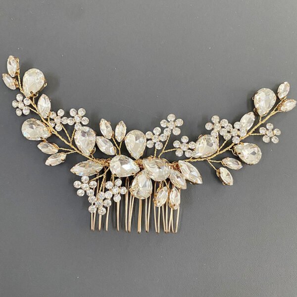 Light Luxury Fashion Hair Accessories Hair Comb Rhinestones - Image 3