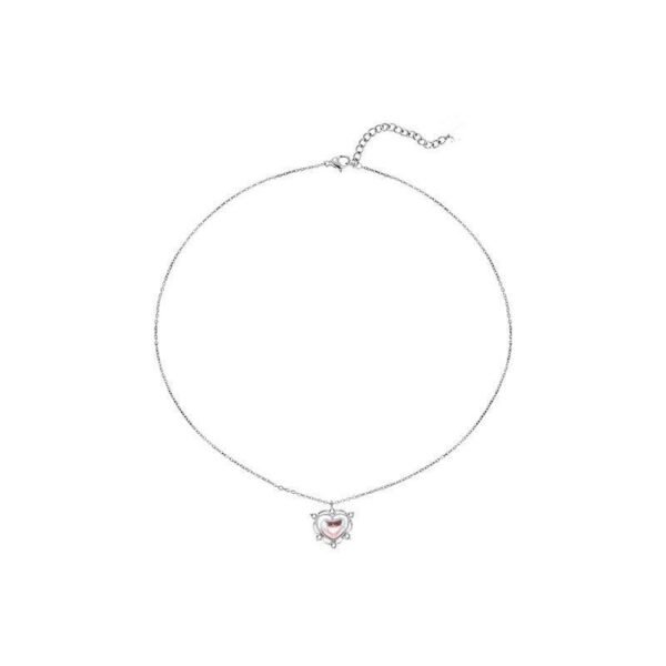 Gradient Heart Necklace For Women Special-interest Design High-grade - Image 2