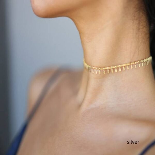 Short collarbone Necklace - Image 8