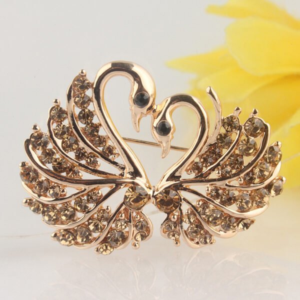 swan brooch - Image 5