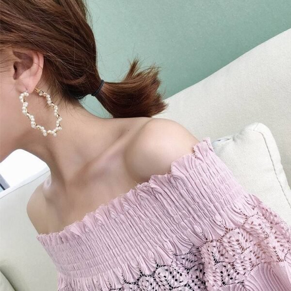 Big Circle Earrings For Women - Image 2