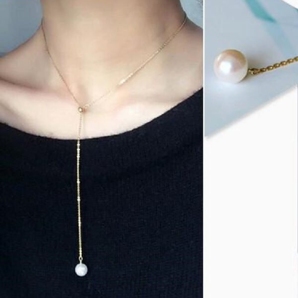 Adjustable Mother Shell Tassel Pendant - Image 4