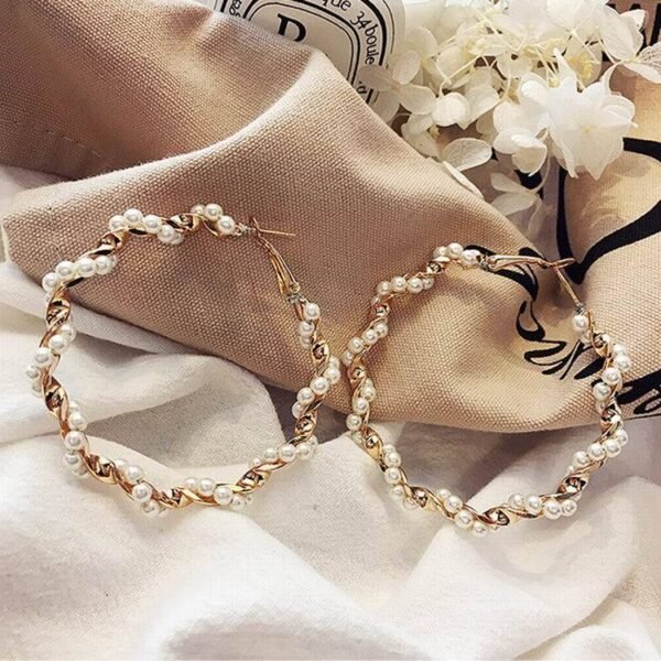 Big Circle Earrings For Women - Image 3