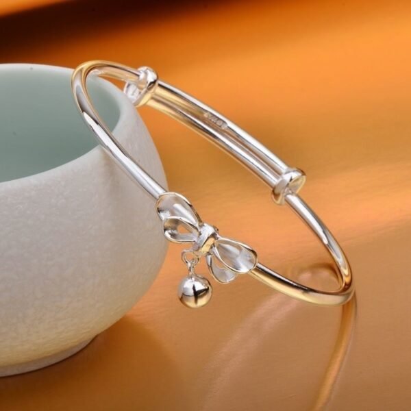 Ladies Bow Bell Sweet Bracelet - Image 5