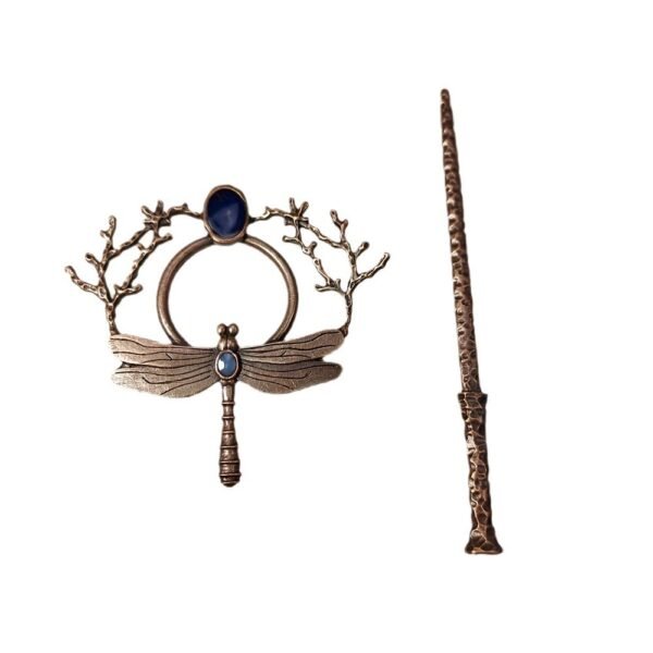 Dragonfly Branch Gem Hairpin Women's Personalized Hair Accessories - Image 4