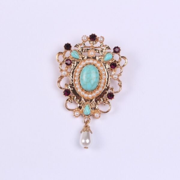 Design Court Retro Baroque Style Coat Brooch - Image 6