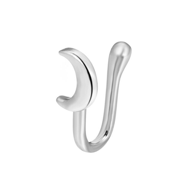 Copper Inlaid Zircon Star Love U Shaped Nose Clip - Image 6