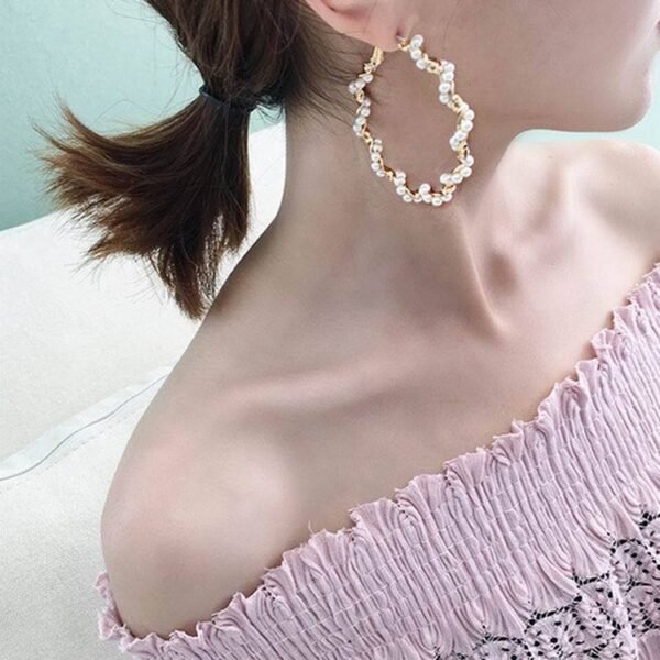 Big Circle Earrings For Women - Image 6