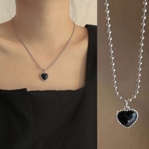 Hundred And One Geometric Oval Pendant Girls Necklace Female
