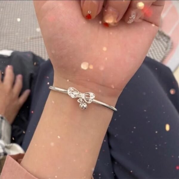 Ladies Bow Bell Sweet Bracelet - Image 6