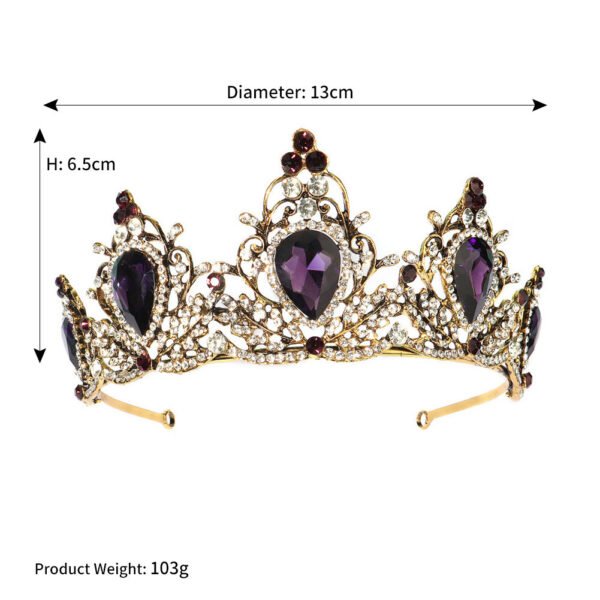 Jewelry Bridal Wedding Dress Personalized Crown - Image 2