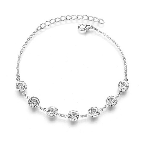 Jewelry Double Layer Fishbone Anklet Women's Beach - Image 6