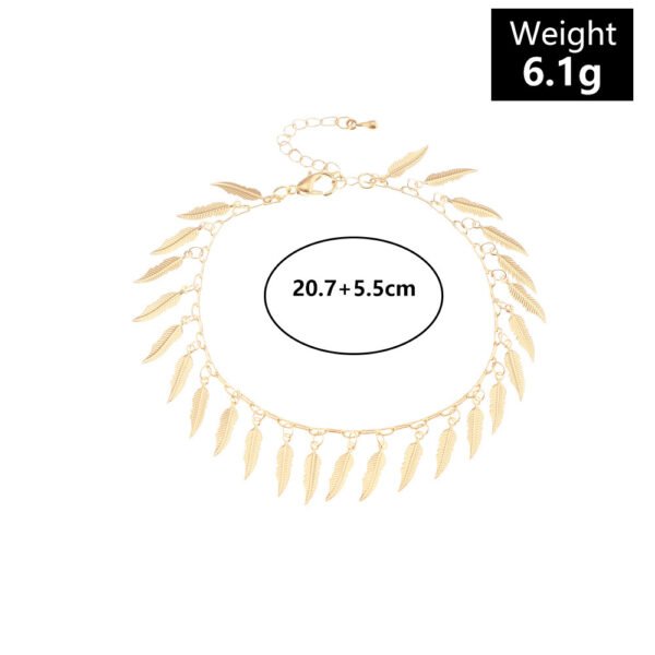 Shell Leaf Fashion Pendant Women's Footwear - Image 7