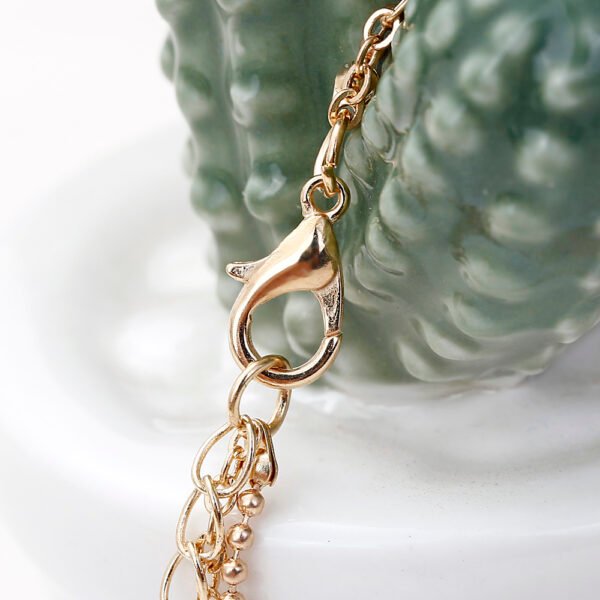 Simple Female Personality Hollow Lotus Love Bracelet Jewelry - Image 4