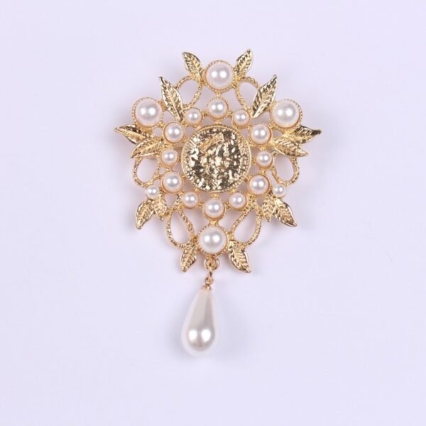 Design Court Retro Baroque Style Coat Brooch - Image 10