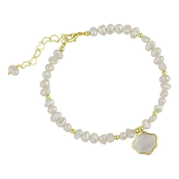 Women's Freshwater Shell Freshwater Pearl Necklace Bracelet - Image 2