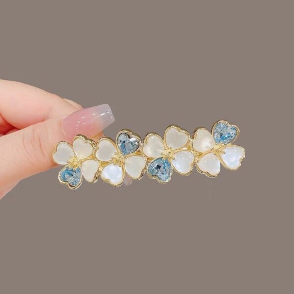 Authentic South Korea Spring Dignified Flowers Word Headdress Elegant Hair Accessories - Image 8
