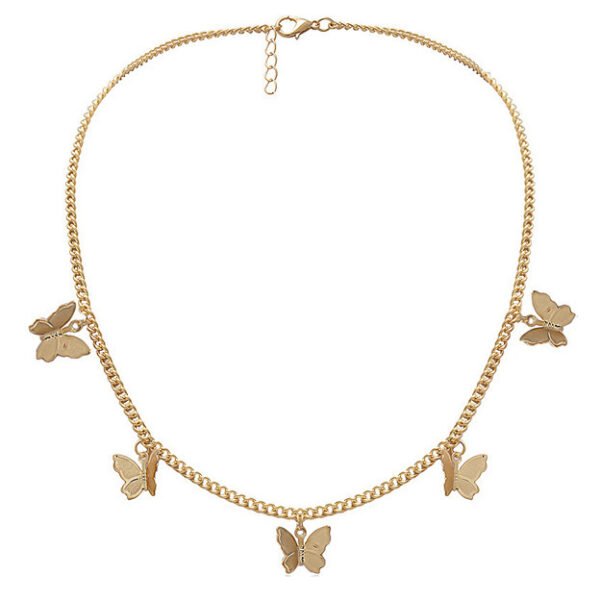 Women's Cute Fashion Butterfly Pendant Necklace - Image 3
