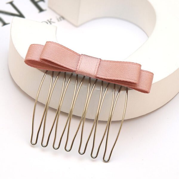 Bow Hair Comb Hair Clip Headdress Hair Clip - Image 4