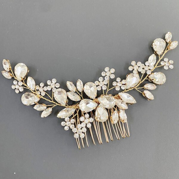 Light Luxury Fashion Hair Accessories Hair Comb Rhinestones - Image 2