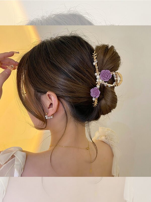 Shark Clip Female Back Head Grip Large Updo Hairpin - Image 10