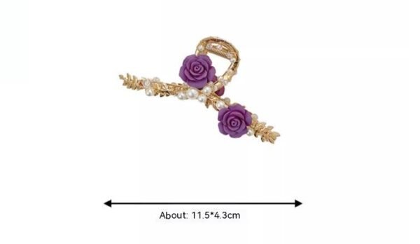 Shark Clip Female Back Head Grip Large Updo Hairpin - Image 8
