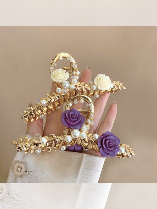 Shark Clip Female Back Head Grip Large Updo Hairpin - Image 9