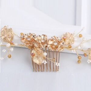 Elegant Accessories Super Fairy Bright Crystal Hair Setting Comb