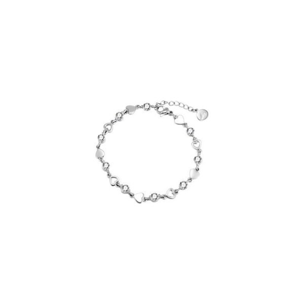 Loving Heart Zircon Bracelet For Women - Image 2