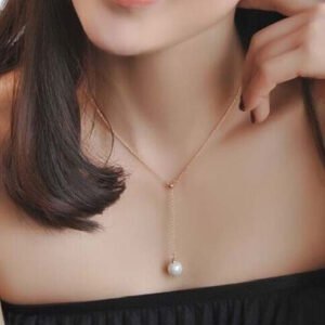 Adjustable Mother Shell Tassel Pendant