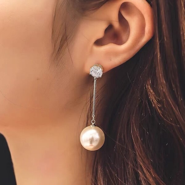 Exaggerated And Personalized Long Tassel Earrings - Image 2